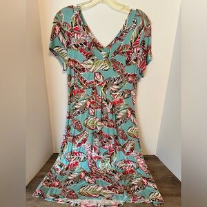 K. Jordan dress Sz M ladies tropical vgc